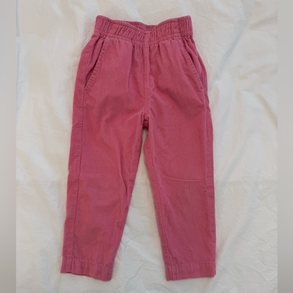 Kids Pink Corduroy Pants